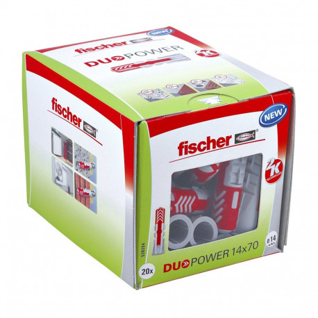 "fischer DuoPower 14x70 Universaldübel-Sortiment 14 x 70 mm, 20 Stück"