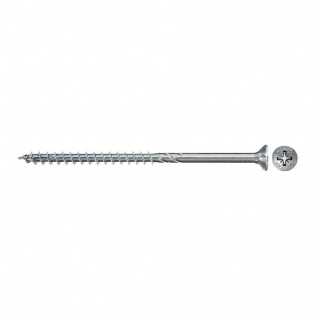 "Fischer Spanplattenschraube Power-Fast II 6,0x60 Senkkopf (30 Stck, Teilgewinde, verzinkt)"