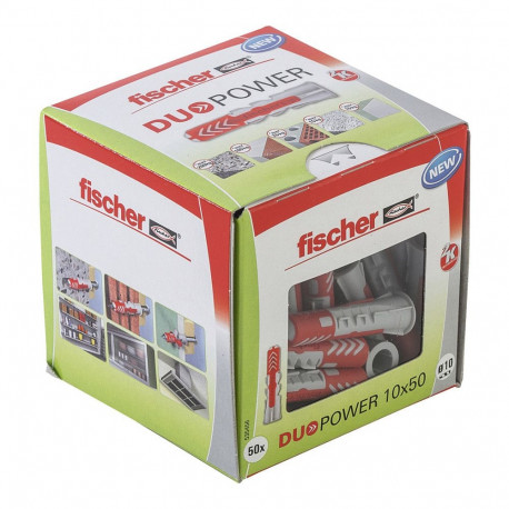 "fischer DuoPower 10x50 Universaldübel-Sortiment 10 x 50 mm, 50 Stück"
