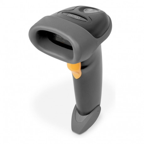 "DIGITUS Barcode Handscanner 1D/2D Kabel QR-Code grau"