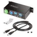 "D StarTech 4PT MANAGED INDUSTRIAL USB HUB"