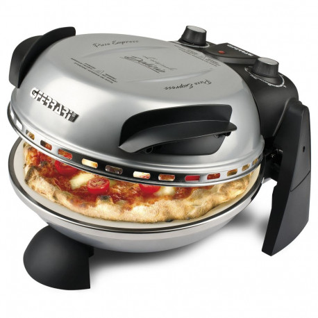 "G3Ferrari Delizia Pizzaofen G1000606 (silber, 1.200 Watt, fr Pizza 31cm)"