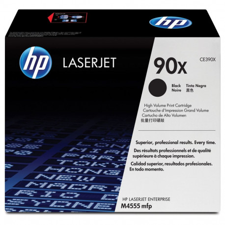 "HP Toner 90X CE390X Schwarz Hohe Kapazität"