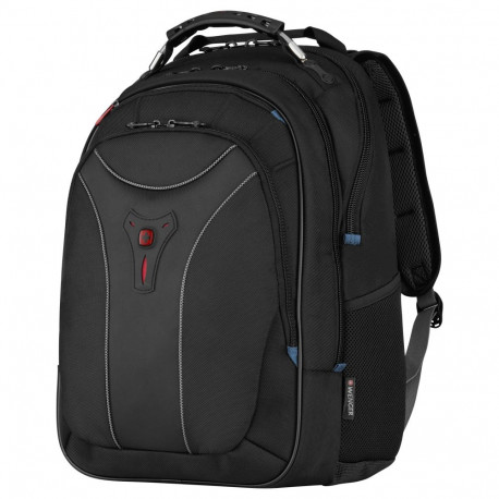 "WENGER Carbon Notebook Rucksack fuer 15.6 bis 43.9cm 15.6 bis 17.3Zoll Tablet. Laptop schwarz"