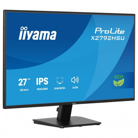 IIYAMA 68.6cm (27-tolline) X2792HSU-B1 16:9 HDMI+DP+2xUSB IPS