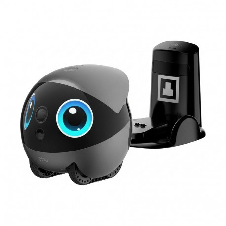 "ENABOT EBO Air 2 Plus 3K Kamera Nachtsicht WLAN App Tierroboter Grau"