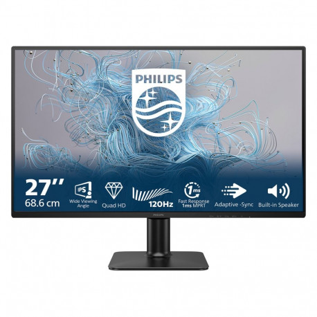 "68,6cm/27"" (2560x1440) Philips 27E2N2500/00 WQHD IPS 1ms 120Hz HDR"