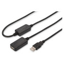 DIGITUS repiiterkaabel USB 2.0 tüüp A isane - emane 20.00m