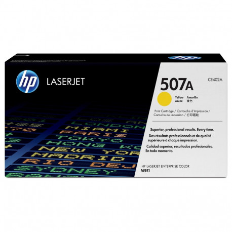 "HP Toner 507A CE402A Gelb"