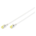 "DIGITUS CAT 6A U/FTP Slim Patchkabel 1m grau"