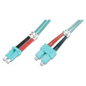"DIGITUS LWL Patchkabel LC -> SC 5.00m Multimode Duplex OM3"