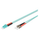 "DIGITUS LWL Patchkabel LC -> ST 1.00m Multimode Duplex OM3"