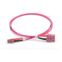 Digitus optiline ühenduskaabel LC -> SC 2.00m Multimode Duplex OM4