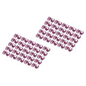 Digitus värviklambrid patch-kaablitele, 100 tk, magenta