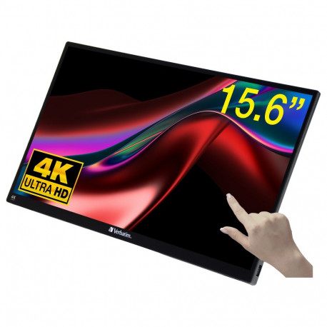 Verbatim PMT-15 15.6" 4K UHD kaasaskantav puutetundlik monitor