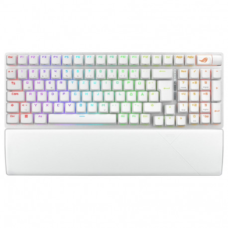 Asus ROG Strix Scope II 96 WL valge klaviatuur