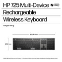 HP 725 juhtmevaba Bluetooth Copiloti klahviga