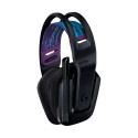 "Logitech G G535 Lightspeed Wireless Gaming Headset Headset full size Lightspeed wireless black Disc