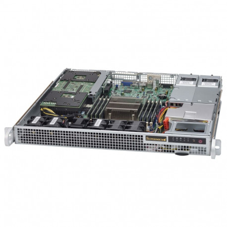 SUPERMICRO serverikorpus CSE-514-R407W 1HE