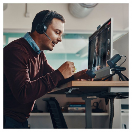 HP Poly BT peakomplekt Voyager Focus 2 UC koos laadimisalusega USB-C/A
