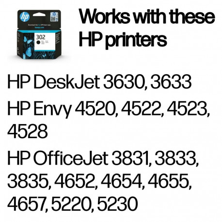 HP 302 F6U66AE must tint