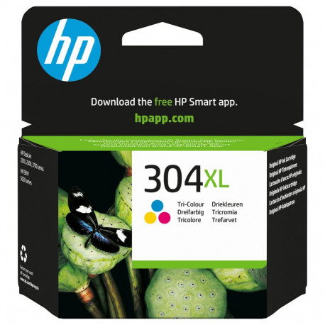 HP 304XL N9K07AE värviline tint (tsüaan/magenta/kollane)
