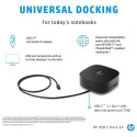 HP USB-C Dock G5 must dokkimisjaam 100W