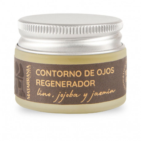 MATARRANIA CONTORNO DE OJOS REGENERADOR BIO lino, jojoba y jazmín 15 ml