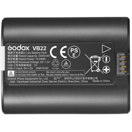 Godox battery VB-22 2200mAh V480/V1 Mid