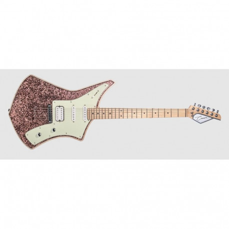 Cream Guitars Revolver Pale Rose Glitter