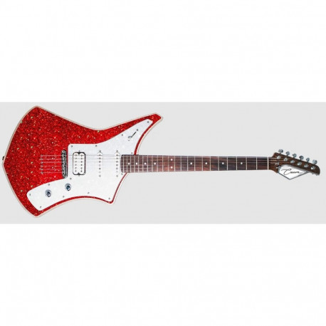 Cream Guitars Revolver Sexy Red Glitter