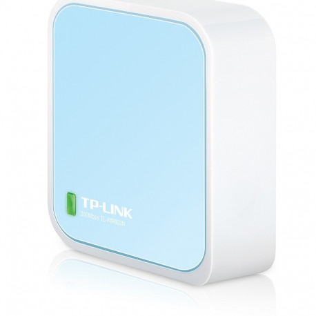 TP-Link TL-WR802N wireless router Fast Ethernet Single-band (2.4 GHz) Blue, White