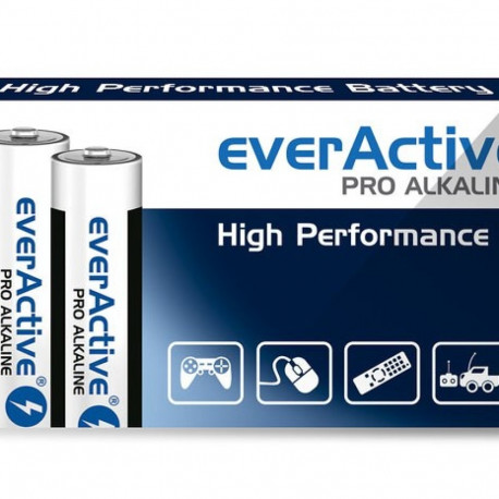 Alkaline batteries everActive Pro Alkaline LR6 AA - shrink pack - 10 pieces
