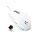 Logitech hiir G203 Lightning Gaming, valge