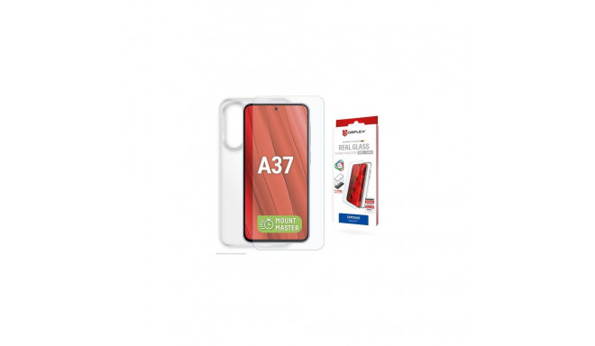 Displex Screen Protector + Case for Samsung A37, scratch resistant