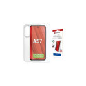 Displex Screen Protector + Case for Samsung A57, scratch resistant