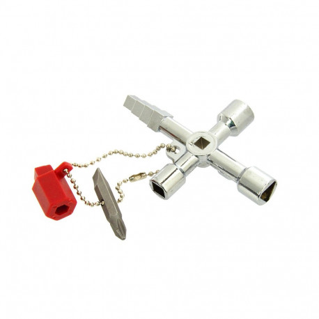 4-way Multi-Purpose Key for Cabinets Geko