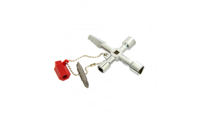 4-way Multi-Purpose Key for Cabinets Geko