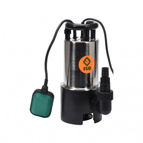 INOX DIRTY WATER SUBMERSIBLE PUMP 1100W 79792 FLO