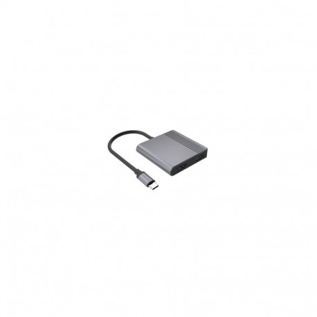 I/O ADAPTER USB-C TO HDMI/USB3/3IN1 A-CM-COMBO3-04 GEMBIRD