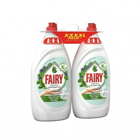 FAIRY Tea Tree & Mint Dishwashing Liquid Set 1350 ml