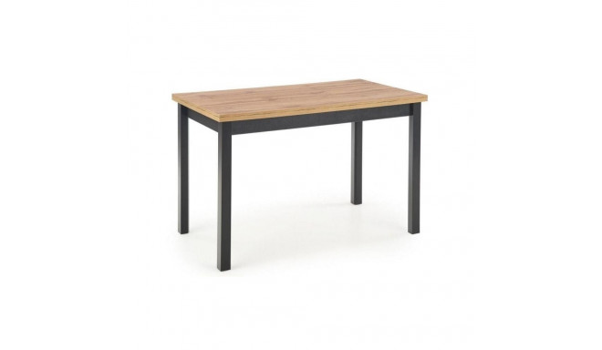 DINING TABLE COBALT WOODEN/BLACK