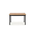 DINING TABLE COBALT WOODEN/BLACK