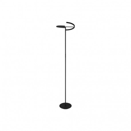 FLOOR LAMP CASTELPOTO LED 2X8.8W BLACK