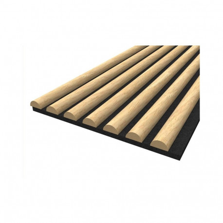 ACOUSTIC PANEL2.7X0.305X0.021M ROUND OAK