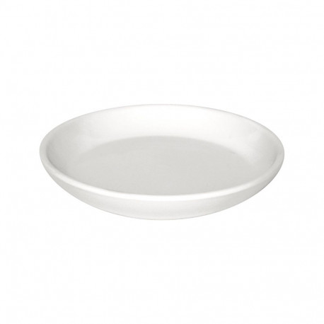CERAMIC PLATE TOSKANIA STR D13 WHITE MAT