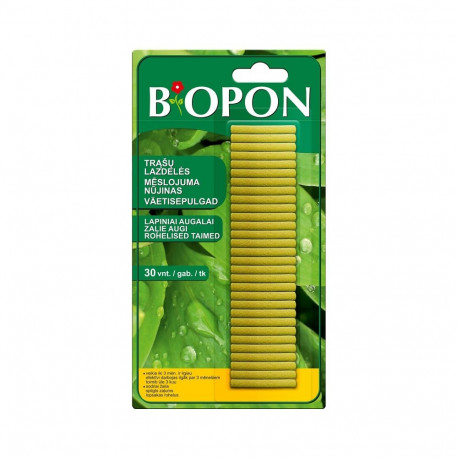 BIOPON FOLIAGE PLANT FERTILIZING STICKS