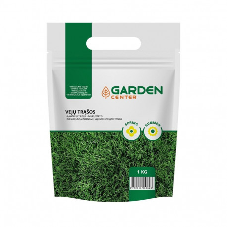 LAWN FERTILISER GARDEN CENTER 1 KG