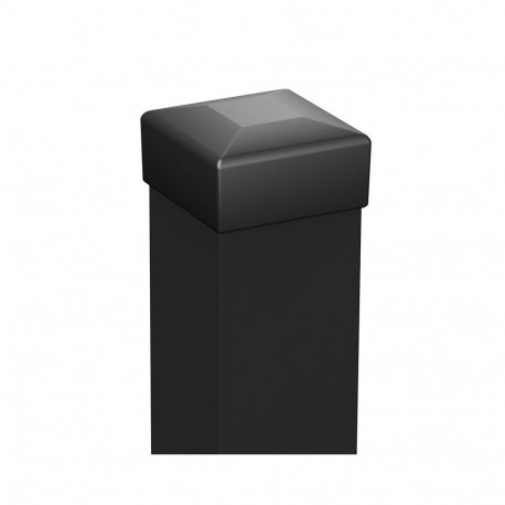 BLACK POST FOR WICKET 7X7X215CM