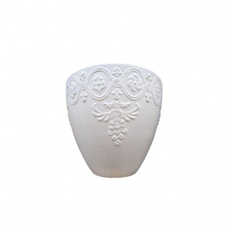 Lillepott SPW OM41 D41 valge kivi
